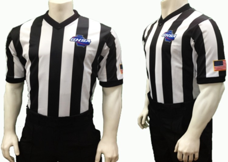 Louisiana LHSOA Dye Sublimated Men's Basketball Referee Shirt